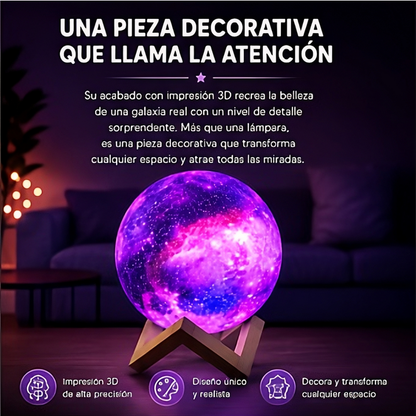 Moonglow Lámpara LED Galaxia Anti-Estrés